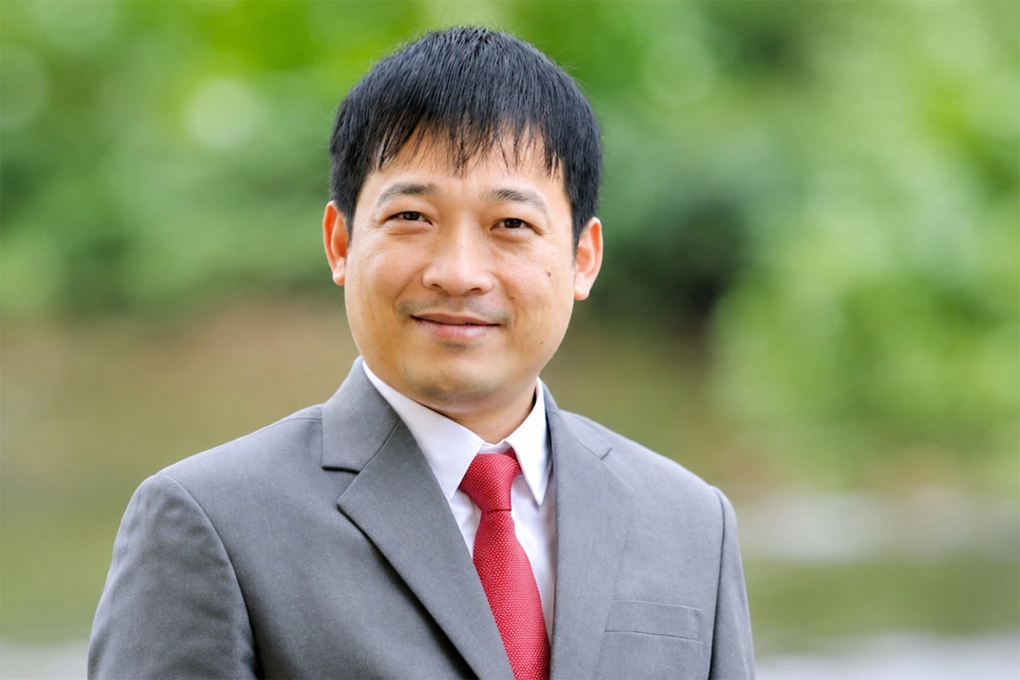 Associate Professor. Dr. Phung Trung Nghia, Principal of Information and Communications Technology University (ICTU), Thai Nguyen University. Photo: NVCC