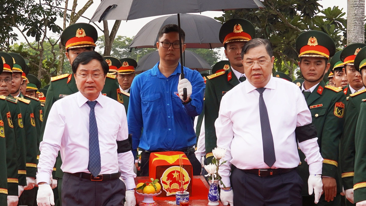 Quy tập 343 hài cốt liệt sĩ ở Campuchia, Tây Ninh và An Giang