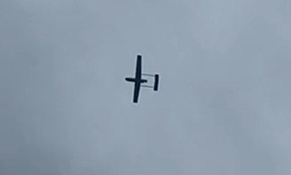 UAV FP-1 Ukraine trong cuộc tập kích nhà máy lọc dầu ở Omsk, Nga hôm 6/7. Ảnh: X/Exilenova+