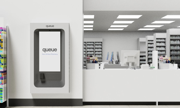 Queue's automated pharmacy will operate using AI, robotics and computer vision. Photo: Queue