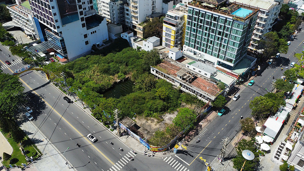 Khu đất vàng 48-48A Trần Phú, phường Nha Trang. Ảnh: Trung Ninh