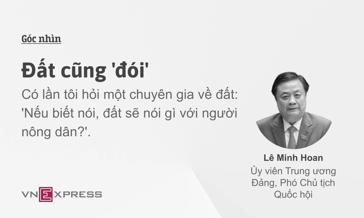 Đất cũng 'đói'