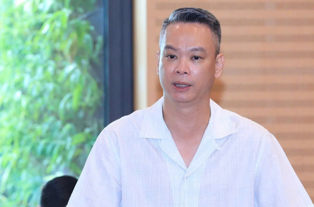 Ông Vũ Mạnh Cường, Phó Cục trưởng Cục Thuế kiêm Trưởng Thuế TP Hà Nội. Ảnh: Xuân Hải