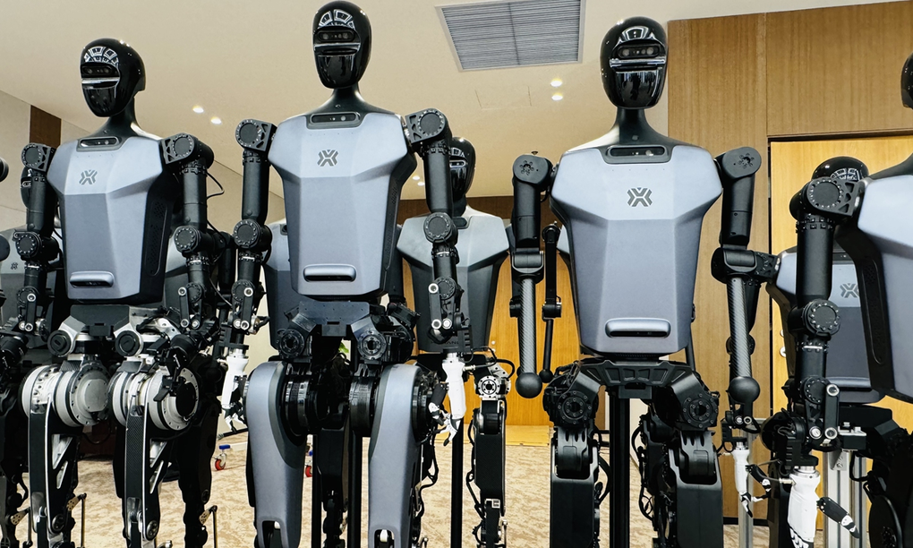 Open source robot Tianghong, developed by Beijing Humanoid Robot Innovation Center. Photo: Global Times