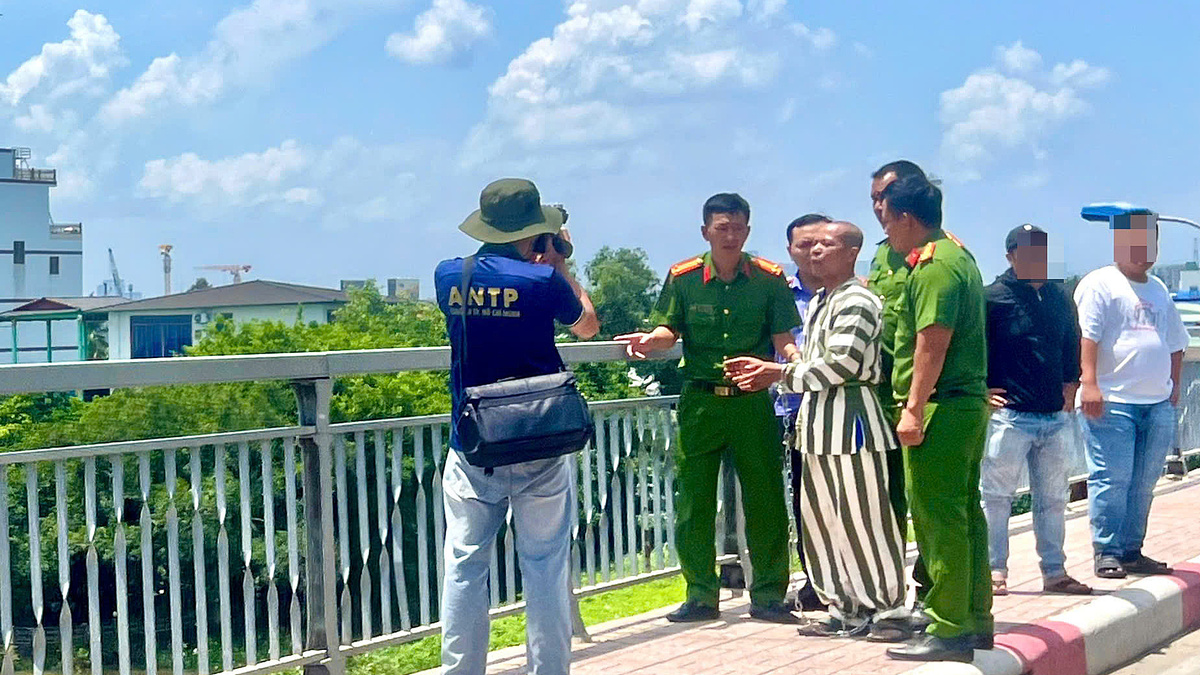 Cảnh sát nhiều ngày tìm vật chứng vụ chồng sát hại vợ, phi tang xuống sông Sài Gòn