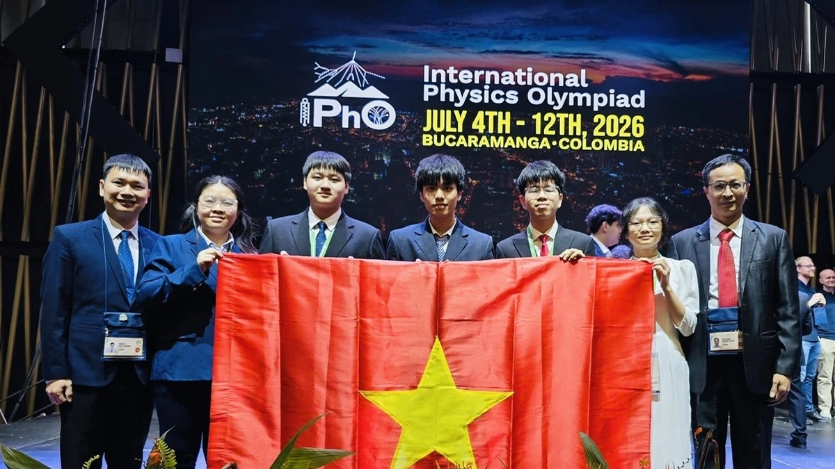 Việt Nam vào top 7 Olympic Vật lý quốc tế