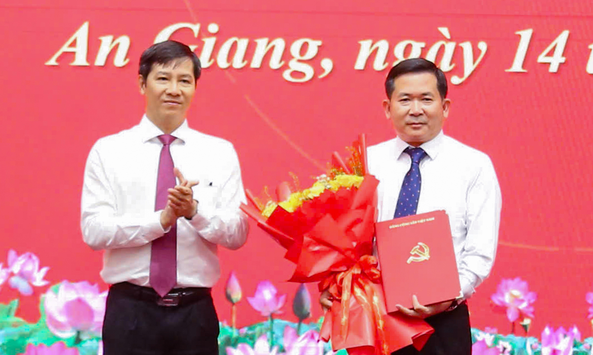 Trung tướng Đinh Văn Nơi làm Phó bí thư An Giang