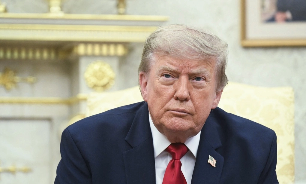 Tổng thống Mỹ Donald Trump tại Phòng Bầu dục, Nhà Trắng, ngày 14/7. Ảnh: AFP