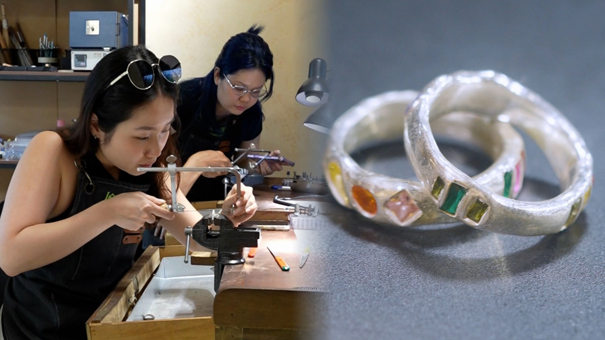 Trải nghiệm tự làm nhẫn bạc thu hút giới trẻ