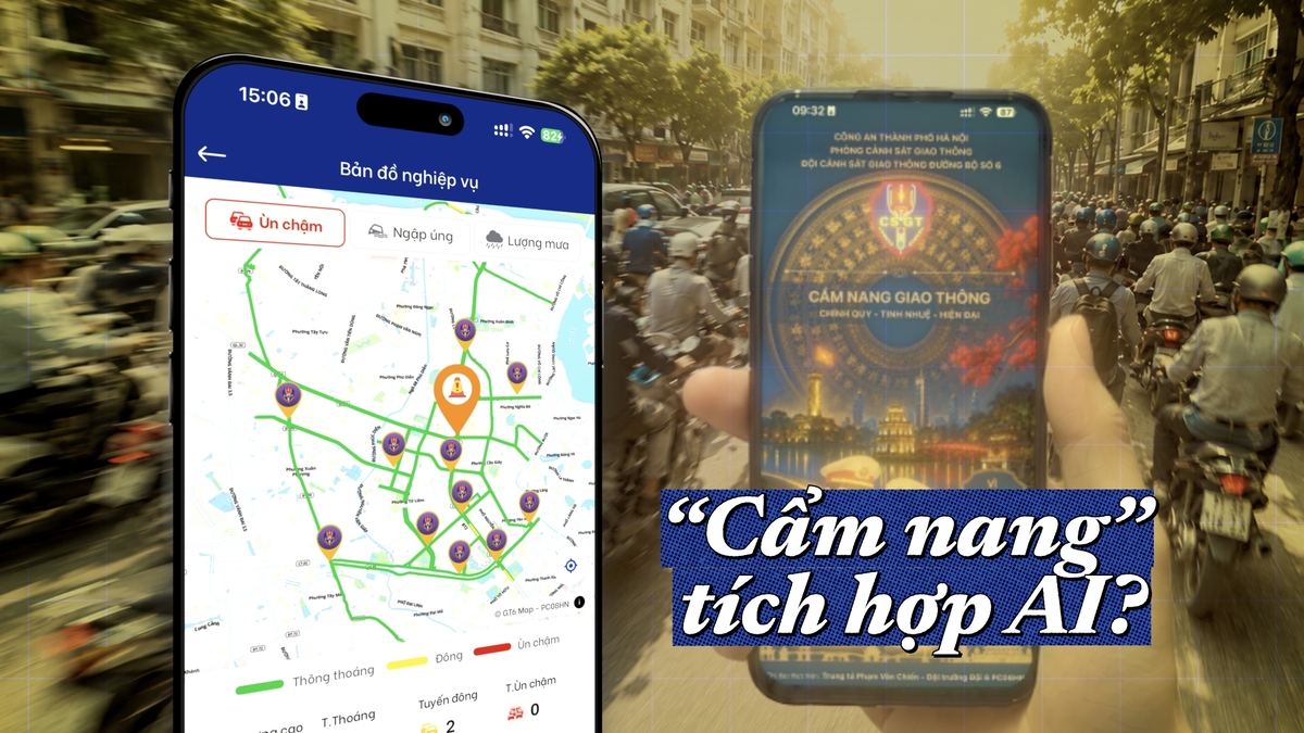 'Cẩm nang' tích hợp AI của CSGT Hà Nội có gì?