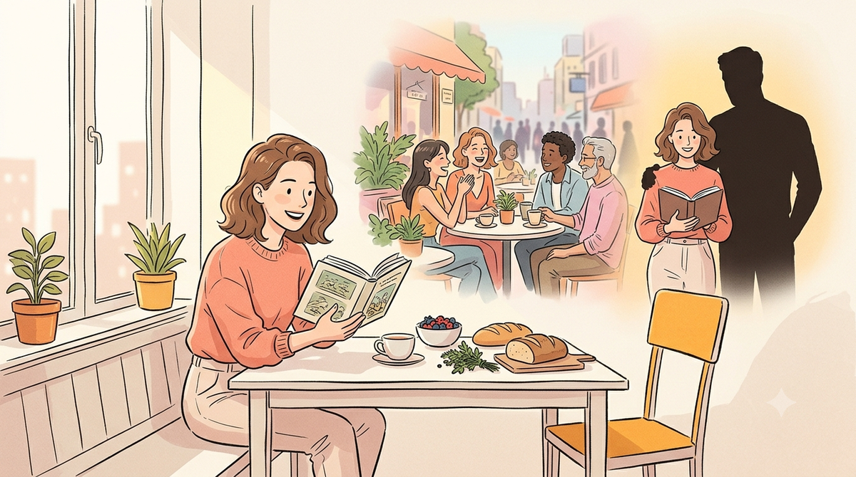 Giữa biển người mênh mông, em vẫn thắp lên một ánh đèn