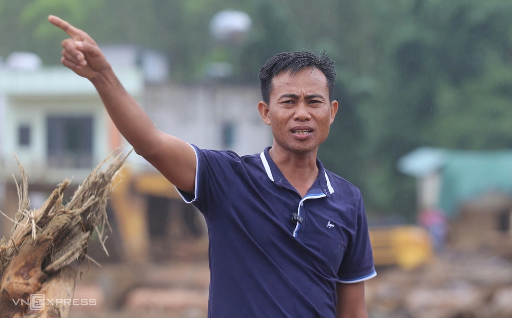 Cuộc tháo chạy khỏi lũ quét ở Mường Than