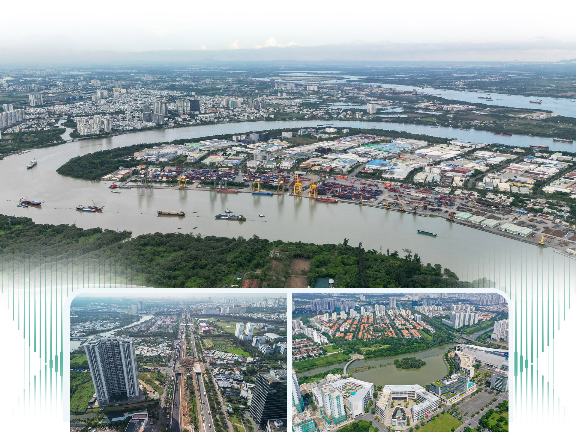 Khu Nam TP HCM đón nhiều trợ lực hạ tầng