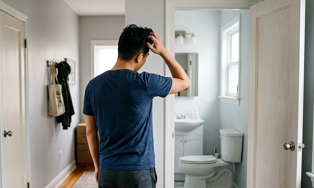 'Chuyển toilet ra khỏi nhà vì phạm phong thủy'