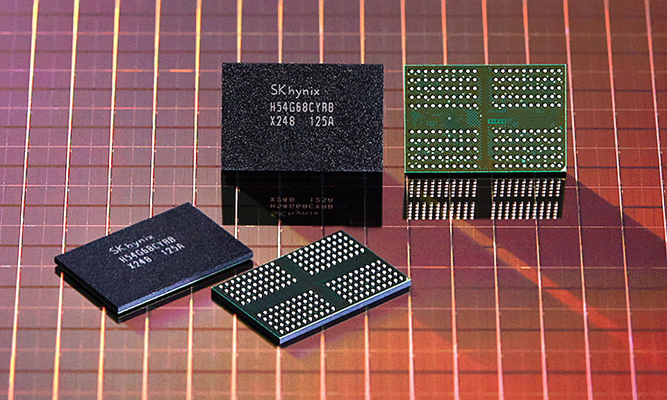 Some DRAM models of SK Hynix. Photo: SK