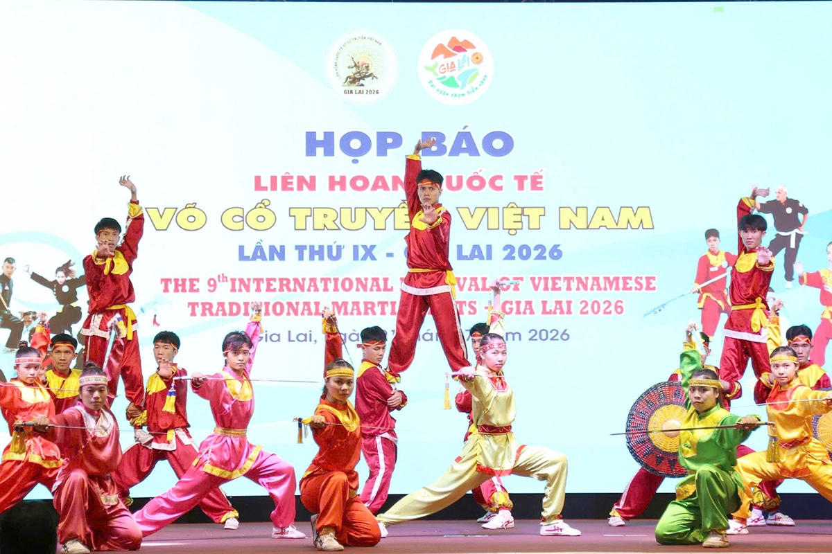 Gia Lai tổ chức liên hoan võ cổ truyền Việt Nam