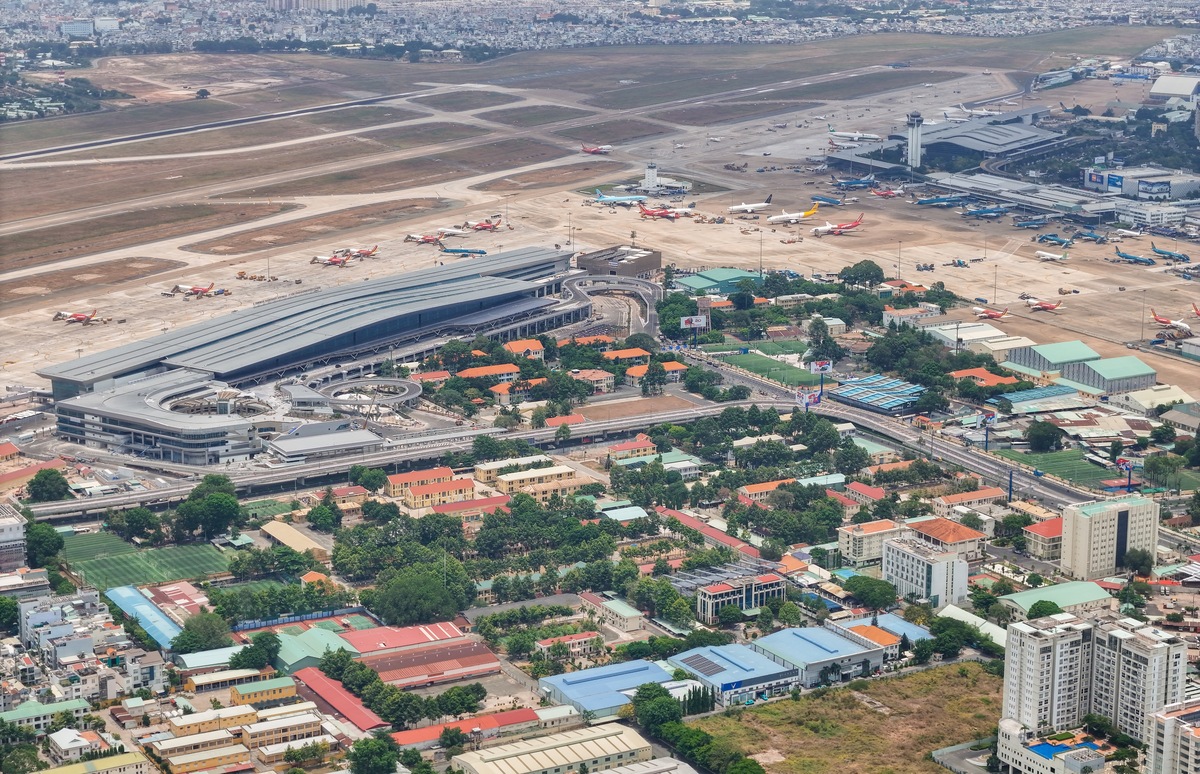 Phương án bố trí hai ga metro ngầm dưới sân bay Tân Sơn Nhất