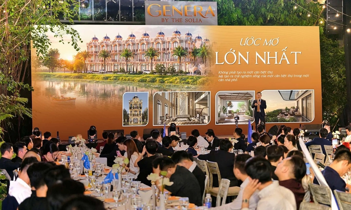 Solia Group ra mắt nhà phố thương mại Genera