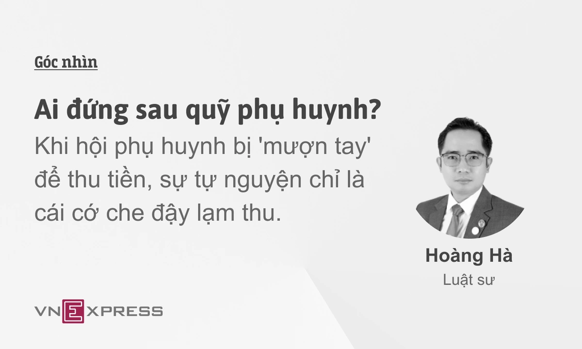 Ai đứng sau quỹ phụ huynh?