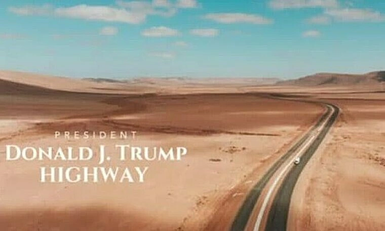 Ông Trump khoe được đặt tên cho cao tốc 1 tỷ USD ở Morocco