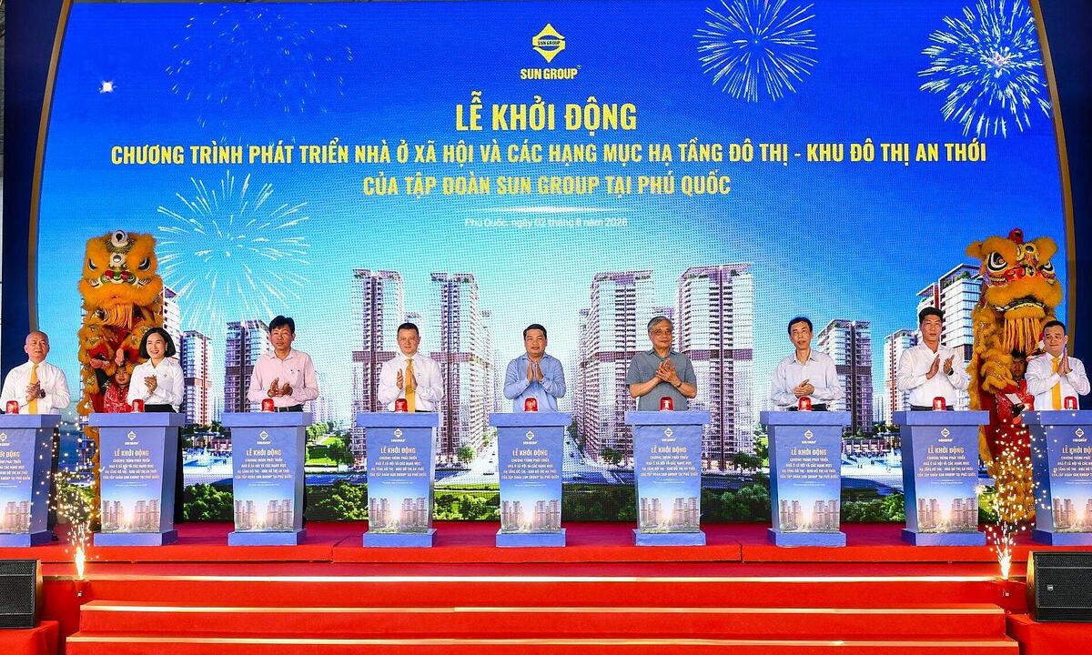 Sun Group xây 50.000 nhà ở xã hội, cho thuê tại Phú Quốc