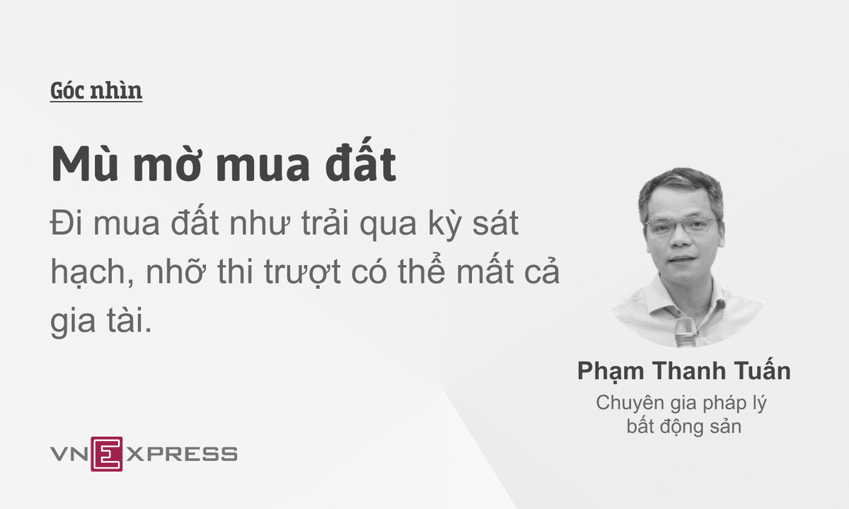Rủi may mua đất