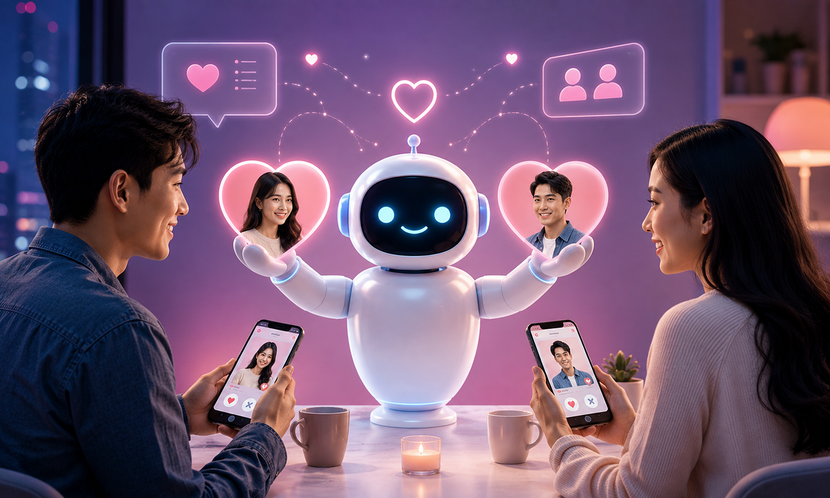 Chatbot AI thay ứng dụng hẹn hò làm 'bà mối' mới
