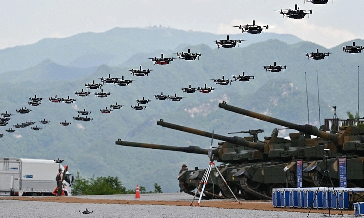 Đơn vị Hàn Quốc liên tục nhắm bắn nhầm UAV đồng minh