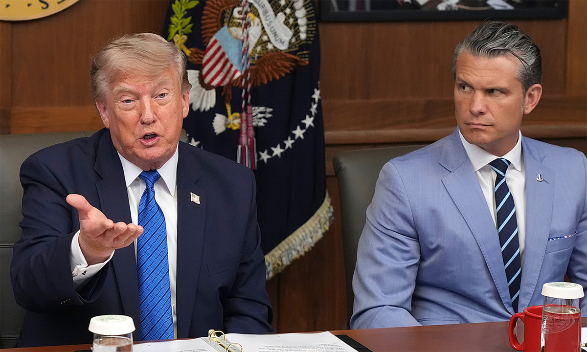 Ông Trump: 'Mỹ có lượng đạn dược khổng lồ'