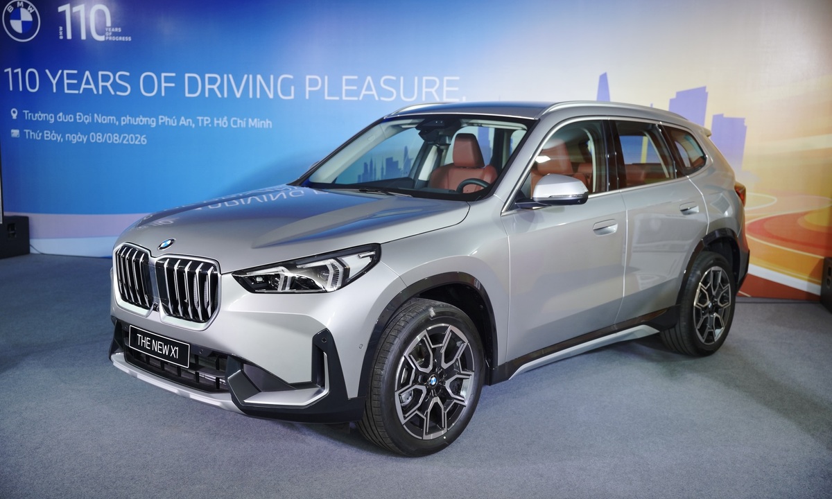 BMW X1 thế hệ mới ra mắt Việt Nam, giá từ 1,689 tỷ đồng