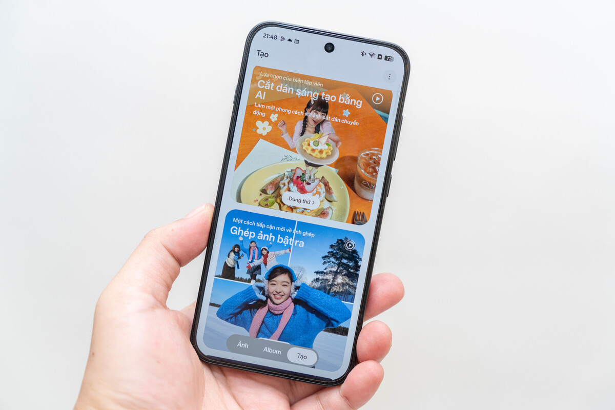 Bộ công cụ chỉnh sửa ảnh trên Oppo Reno 16 series
