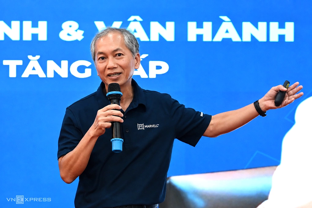 Tổng giám đốc Marvell Việt Nam - TS Lê Quang Đạm. Ảnh: Trọng Đạt