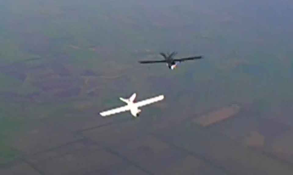 UAV Nga ngoặt gấp, khiến phi cơ đánh chặn Ukraine đâm vào nhau