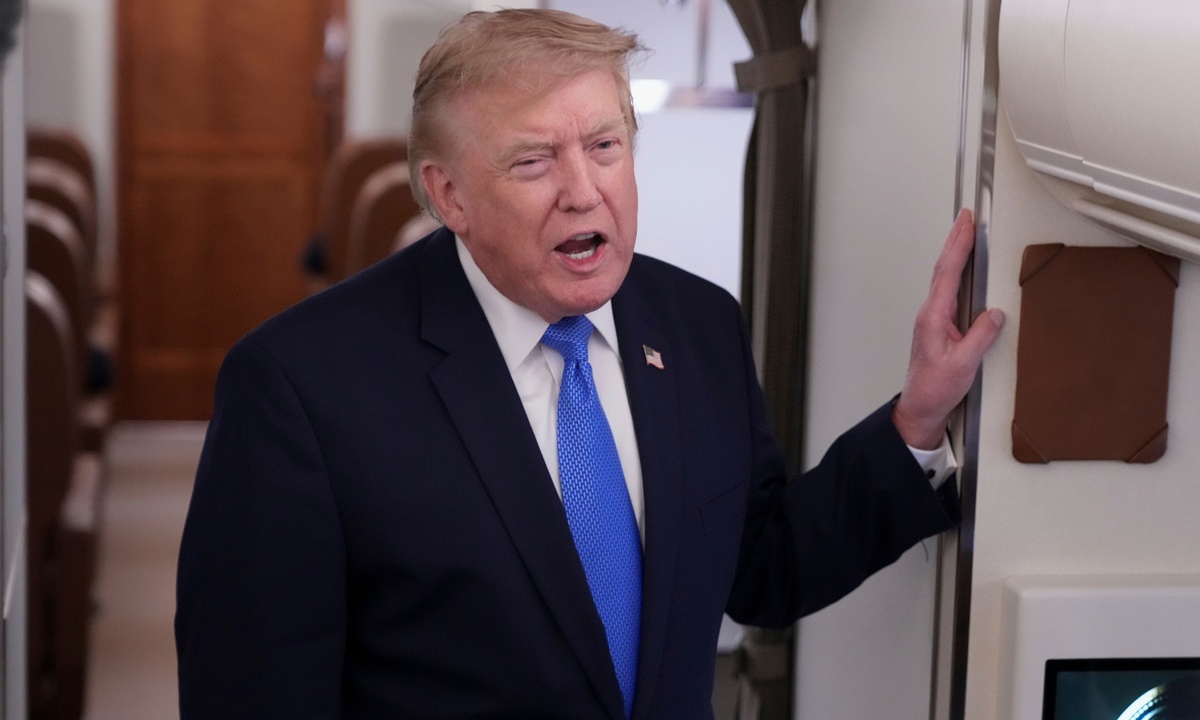 Ông Trump: Mỹ đang giữ thái độ chừng mực với Iran