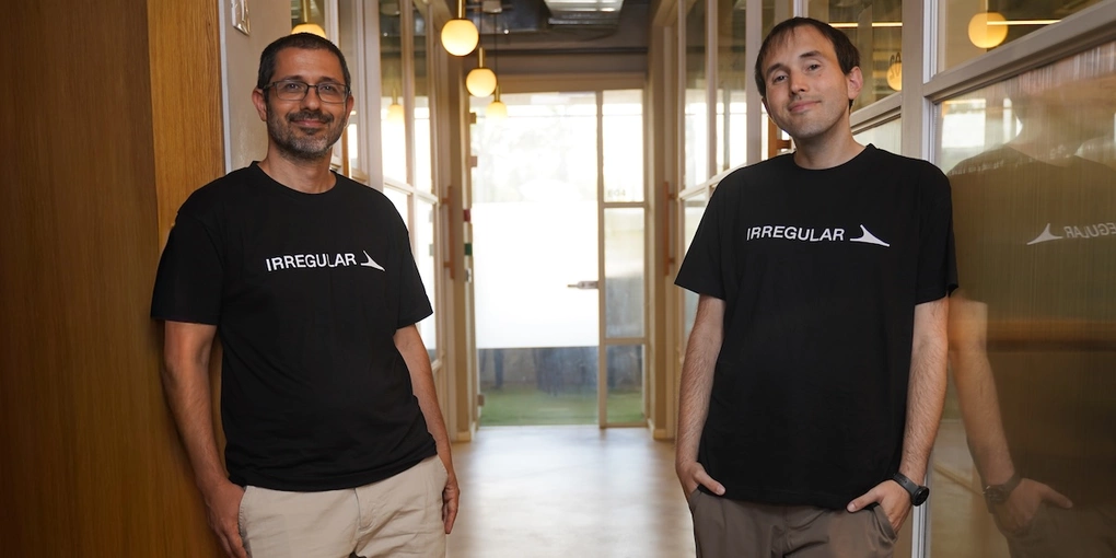 Irregular founders Dan Lahav (left) and Omer Nevo. Photo: Irregular