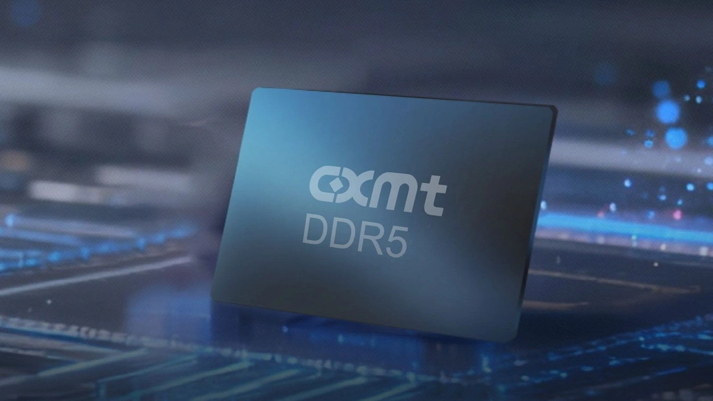 Một mẫu chip DDR5 của CXMT. Ảnh: CXMT