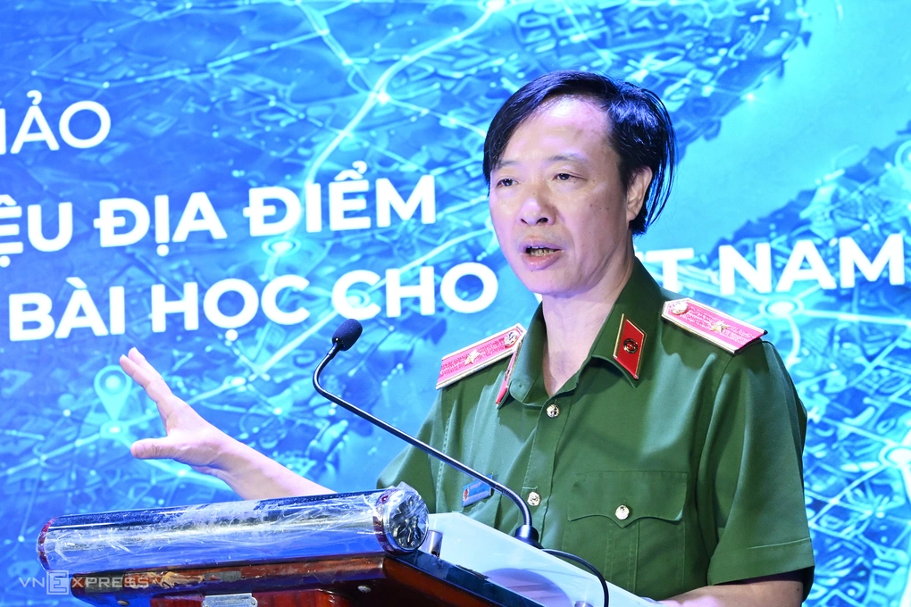 Major General Nguyen Ngoc Cuong, Director of the National Data Center, Vice President of the National Data Association. Photo: Trong Dat