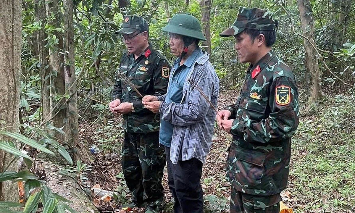Đà Nẵng khảo sát khu vực nghi có hơn 10 hài cốt quân y