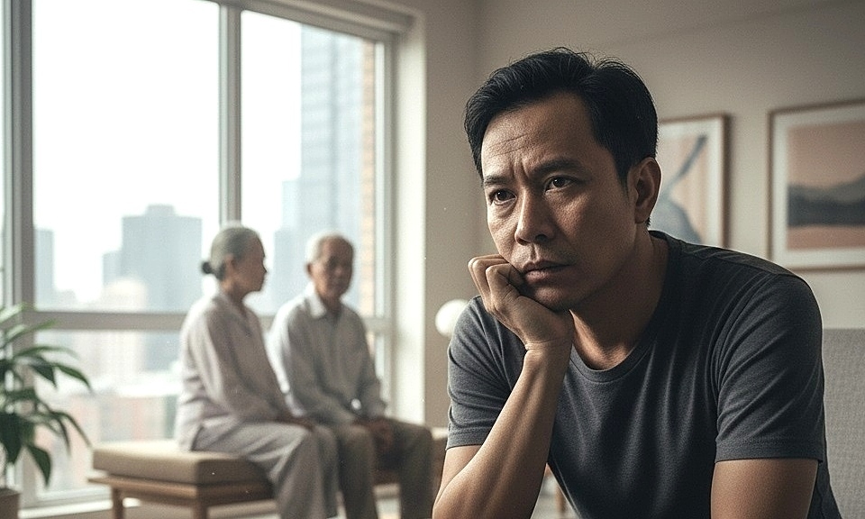 Cha mẹ già nói con trai lừa mình dọn lên ở chung cư rồi 'nhốt lại'