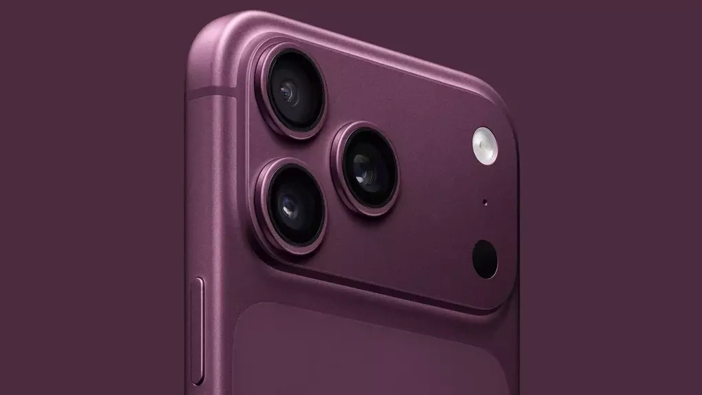 Ảnh dựng iPhone 18 Pro với màu đỏ cherry. Ảnh:Macworld