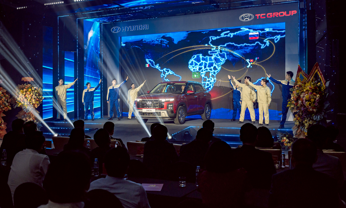 Xuất khẩu xe Hyundai lắp tại Việt Nam đi Mexico và Australia