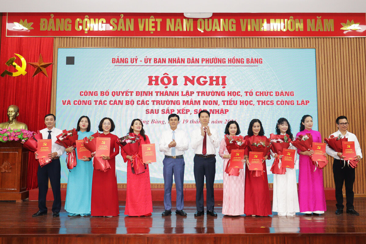 Hải Phòng tinh gọn mạng lưới trường học, giảm hơn 540 đơn vị sau sáp nhập