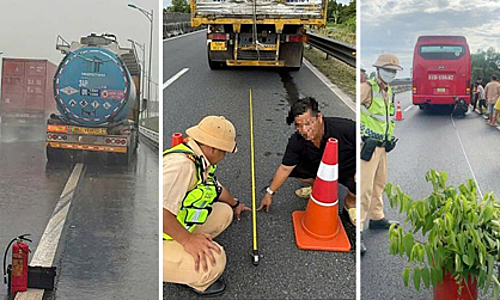 Việt Nam có quy chuẩn nào về biển cảnh báo khi đỗ trên cao tốc?