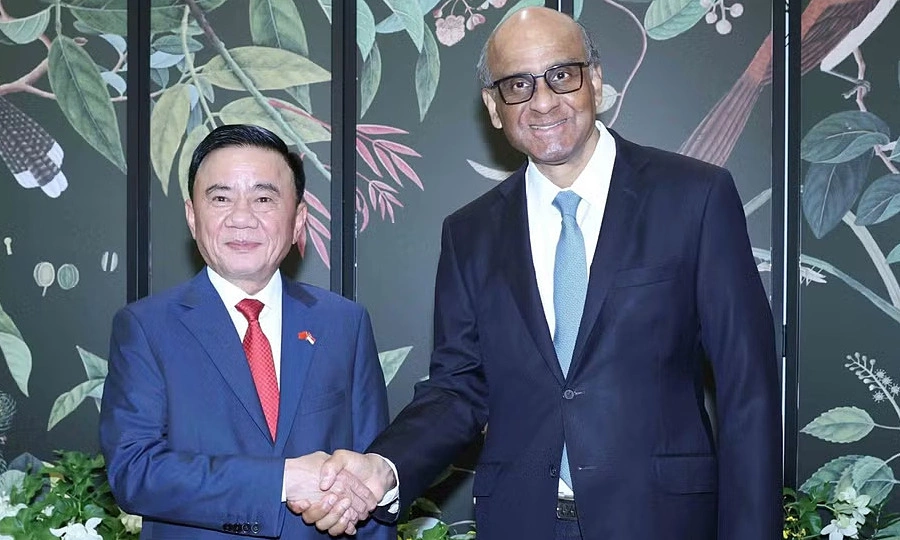 Việt Nam - Singapore ra tuyên bố chung về chiến lược kết nối công nghệ