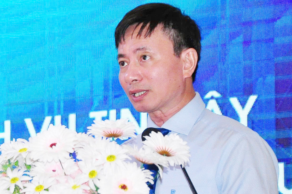 Phó giám đốc Trung tâm chứng thực điện tử quốc gia - Phạm Quốc Hoàn. Ảnh: Thảo Anh