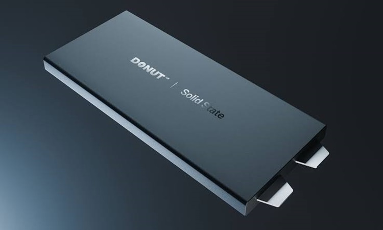 Pin thể rắn cho xe điện của công ty Donut Lab ra mắt đầu năm 2026. Ảnh: Donut Lab