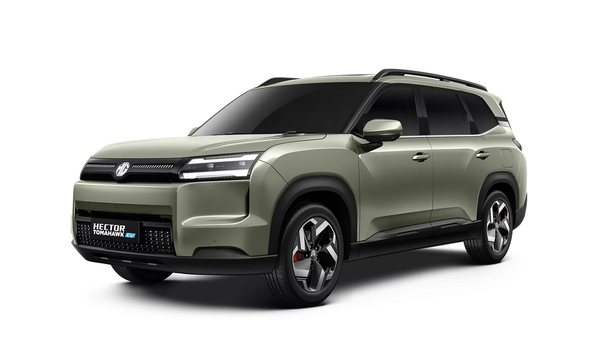 MG Hector Tomahawk EV - ôtô điện 3 hàng ghế giá từ 14.600 USD
