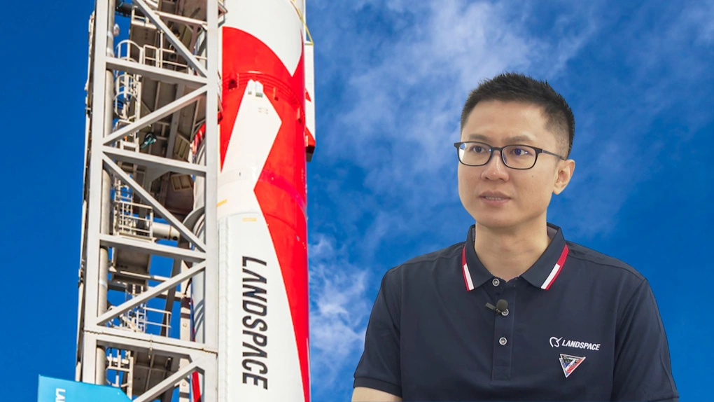 Dai Zheng, Phó tổng giám đốc kiêm Tổng giám đốc bộ phận R&D tên lửa của LandSpace. Ảnh: CGTN