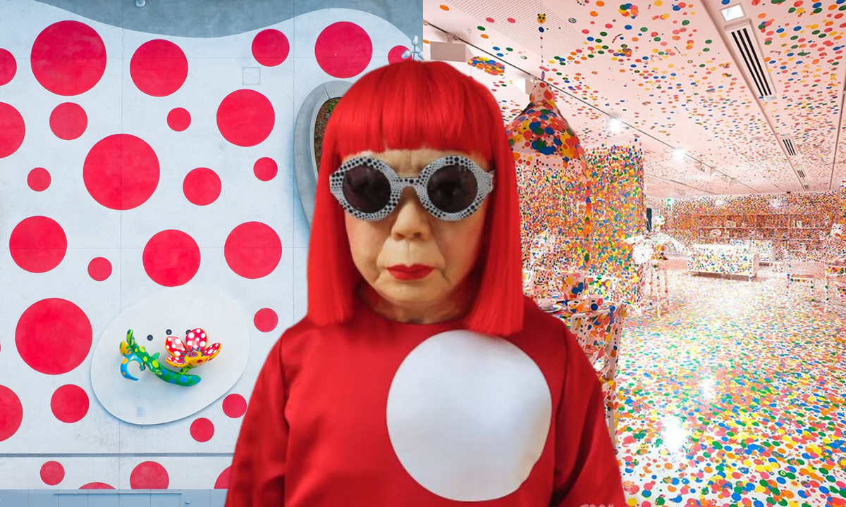 5 không gian kiến trúc mang dấu chấm bi của Yayoi Kusama
