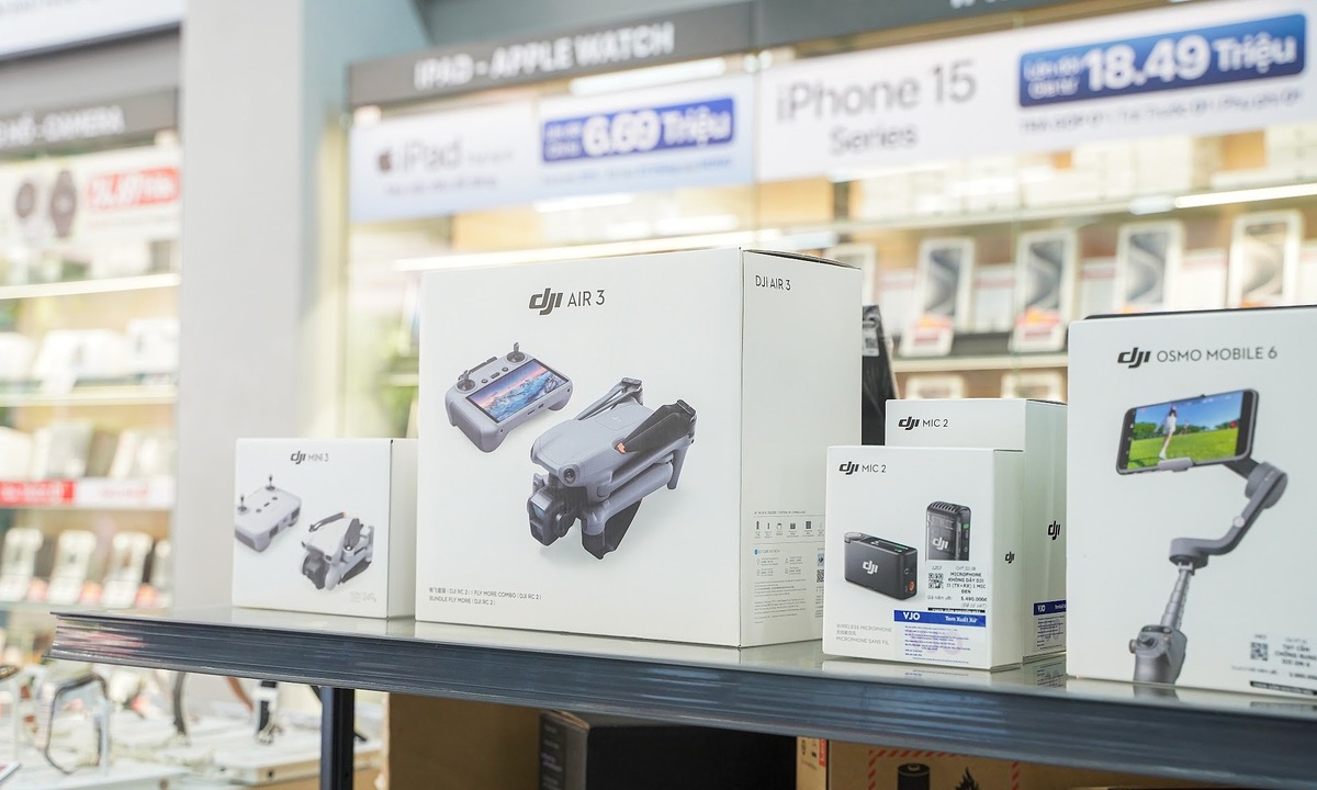 CellphoneS mở bán flycam DJI, tặng giấy phép bay 30 ngày
